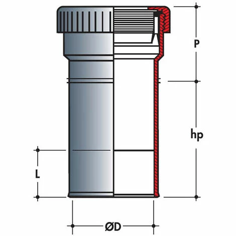 NICOLL Manchette Femelle De Réparation Ø100 – Image 2