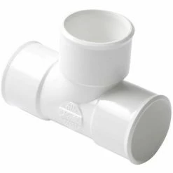 NICOLL Té Pied De Biche Ff 87°30 Ø32 Blanc