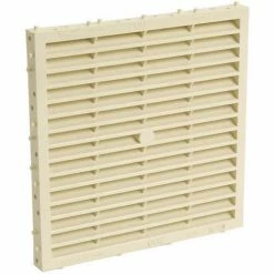NICOLL Grille Façade Carrée à Combinaison Moust.200cm² Sable