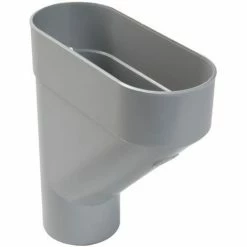 NICOLL Jambonneau Tube E.p. Ø80 Gris