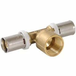 NICOLL Té Multicouche à Sertir Femelle Ø16-1/2