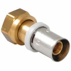 NICOLL Raccord Multicouche à Sertir Femelle écrou Tournant Ø16-3/8 FLUXO