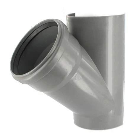 NICOLL Selle Assainissement à Coller 45° Ø160/125