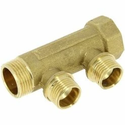 NICOLL Collecteur Laiton Mâle-femelle 20-27,2 Sorties Mâle 15-21