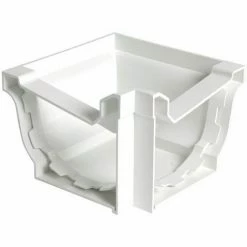 NICOLL Angle Extérieur à 90° Corniche Elite Blanc