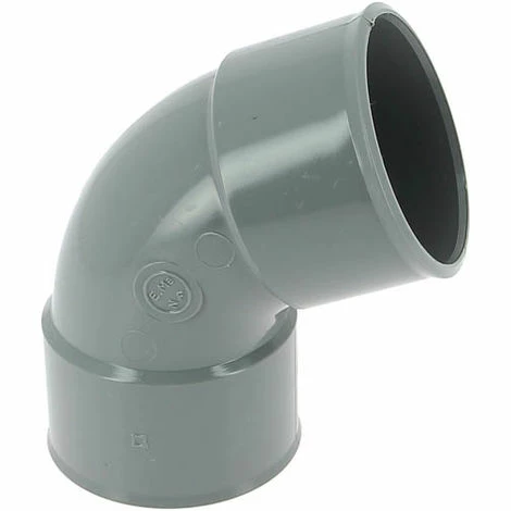 NICOLL Coude 67°30 PVC évacuation Femelle Femelle Ø63