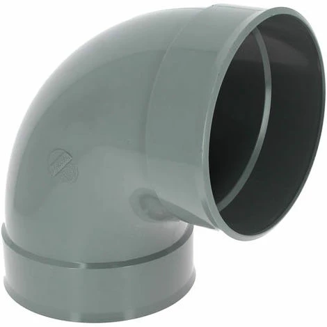 NICOLL Coude 87°30 PVC évacuation Femelle Femelle Ø200