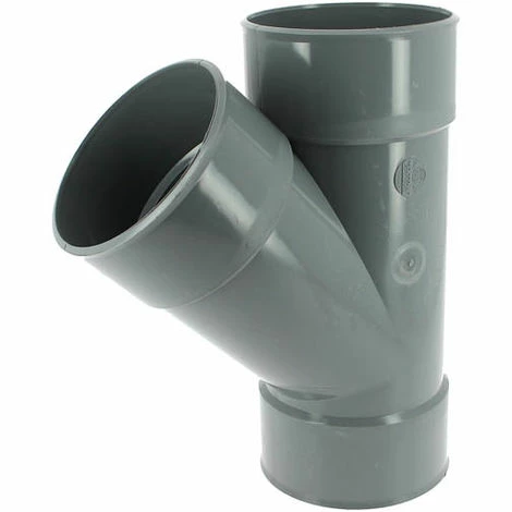 NICOLL Culotte 45° PVC Femelle Femelle Ø125