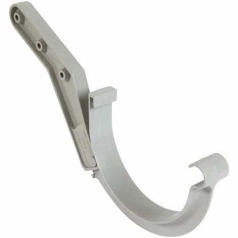 NICOLL Crochet Chevron Orientable Plastique 25 Gris