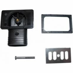 Kit Trop Plein Avec Grille Et Vis 5x37 , 0411598 NICOLL