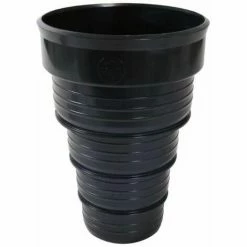 NICOLL Adaptateur Multi Diamètre Pour Chapeau De Ventilation Ø 160 - Réducteur De Diamètre 160 Vers Un Diamètre 150 - 125 - 110 Ou 100