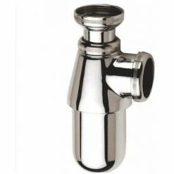 Siphon Réglable à Culot Démontable Chromé Brillant, 0501010 NICOLL