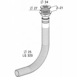 Kit Trop Plein Vid Sauce Diamètre 34 0411273 NICOLL