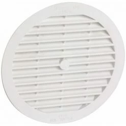 Classique PVC Rond Diamètre 200 Blanche Avec Moustiquaire NICOLL