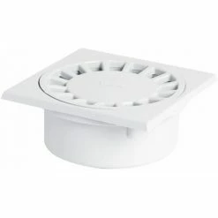 Siphon De Cour à Emboîture Incorporée Verticale M50 F40/63, Blanc NICOLL