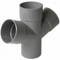 Croix PVC 67 Degré30 MF 50 NICOLL