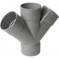 Croix PVC 45 Degré FF 40 NICOLL