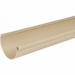 Gouttière Demi Ronde Diamètre 25, L.4m NICOLL