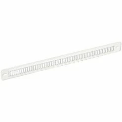 NICOLL Grille Plate Mortaise 250x12 Max. Blanc