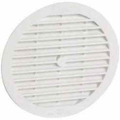 Classique PVC Rond Diamètre 150 Blanche Avec Moustiquaire NICOLL