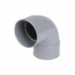 Coude PVC NICOLL - 87°30 - Diamètre 40 - Femelle-femelle - à Coller - 57385A