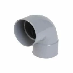 Coude PVC NICOLL - 87°30 - Diamètre 100 - Femelle-femelle - à Coller - 57449U