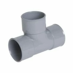 Té Pied De Biche Simple NICOLL - 87°30 - Diamètre 40 - Femelle-femelle - 57412E