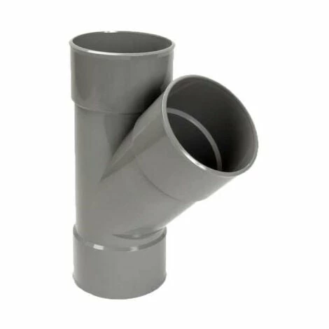 Culotte Simple NICOLL - 45° - Diamètre 40 - Femelle-femelle - 57397N