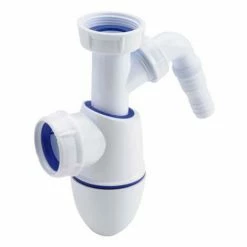 Siphon Réglable Avec Prise Machine Pour évier NICOLL - 40mm - 00105 P