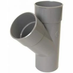 Té PVC 45 Degré Réduit MF 110/100/110 NICOLL