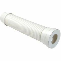 NICOLL Pipe WC Annelee Souple Intérieur Lisse 600-100 - Blanc