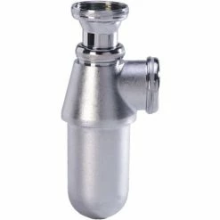 NICOLL Siphon évier Laiton Chromé Mat Réglable