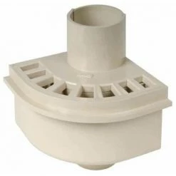 Siphon De Balcon D'angle, Diamètre 80 Mm, Sable NICOLL