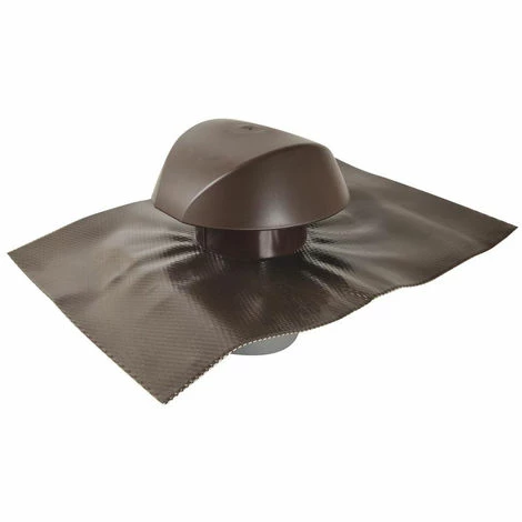 Chapeau Vent Atemax Marron Collerette VVE16M Ø160 NICOLL - VVE16M