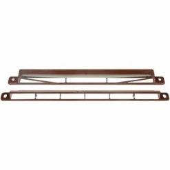 NICOLL Kit D'entrée D'air Aéro-acoustique Coloris Marron Type HF 3038M Pour Menuiserie