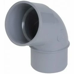 Coude 67�30 MF, PVC Gris - � 40 Mm, NICOLL, Ref.UCH6 - Besoin D'Habitat