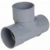 Te Pied De Biche Simple MF A 87�30 - PVC Gris - � 50 Mm NICOLL, Ref. UTJ18 - Besoin D'Habitat