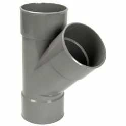 NICOLL Té PVC Vidange 45¢ FF 110