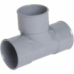 NICOLL Té Pied De Biche 87°30 PVC Femelle Femelle Ø32