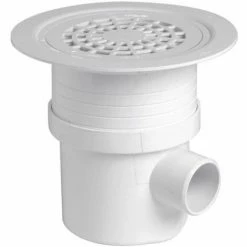 NICOLL Siphon De Sol PVC Blanc Sitar