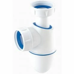 NICOLL Siphon Lavabo Easyphon Bi-injection Réglable PVC Ø40