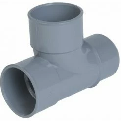 NICOLL Té Pied De Biche PVC Vidange 90° Mâle-Femelle Ø50