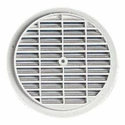 Grille De Ventillation Nicoll Ronde Avec Moustiquaire