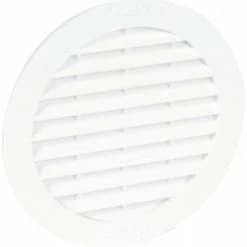 NICOLL Grille Aération Ronde Pour Tuyau Fibrociment Ø 125 Mm Type BC135