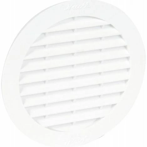 NICOLL Grille Aération Ronde Pour Tuyau Fibrociment Ø 125 Mm Type BC135
