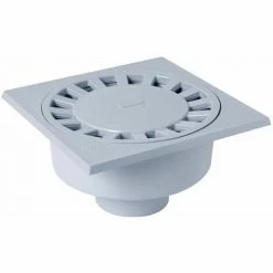 Siphon De Cour à Emboîture Incorporée Verticale M100, F90/100 Sable NICOLL