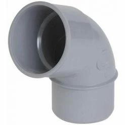 Coude Male-femelle 67�30 - PVC Gris - 32 Mm NICOLL, Ref.UCF6 - Besoin D'Habitat