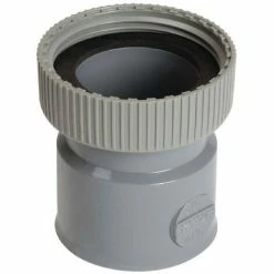 Douille Femelle Ecrou Prisonnier F - PVC Gris - 40 Mm NICOLL, Ref.UDEHH - Besoin D'Habitat