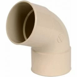 Coude 67 Degré Double Femelle 100, Sable NICOLL