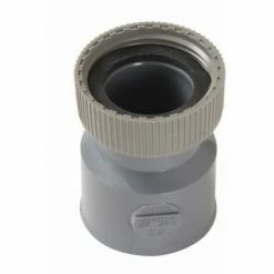 Douille Femelle NICOLL à écrou Prisonnier - PVC Gris - Ø 40 Mm - 33X42-40 - DEHH1